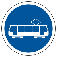 Tram Command Sign